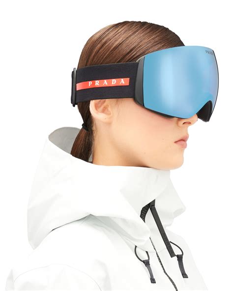 prada snowboard goggles|prada linea rossa goggles.